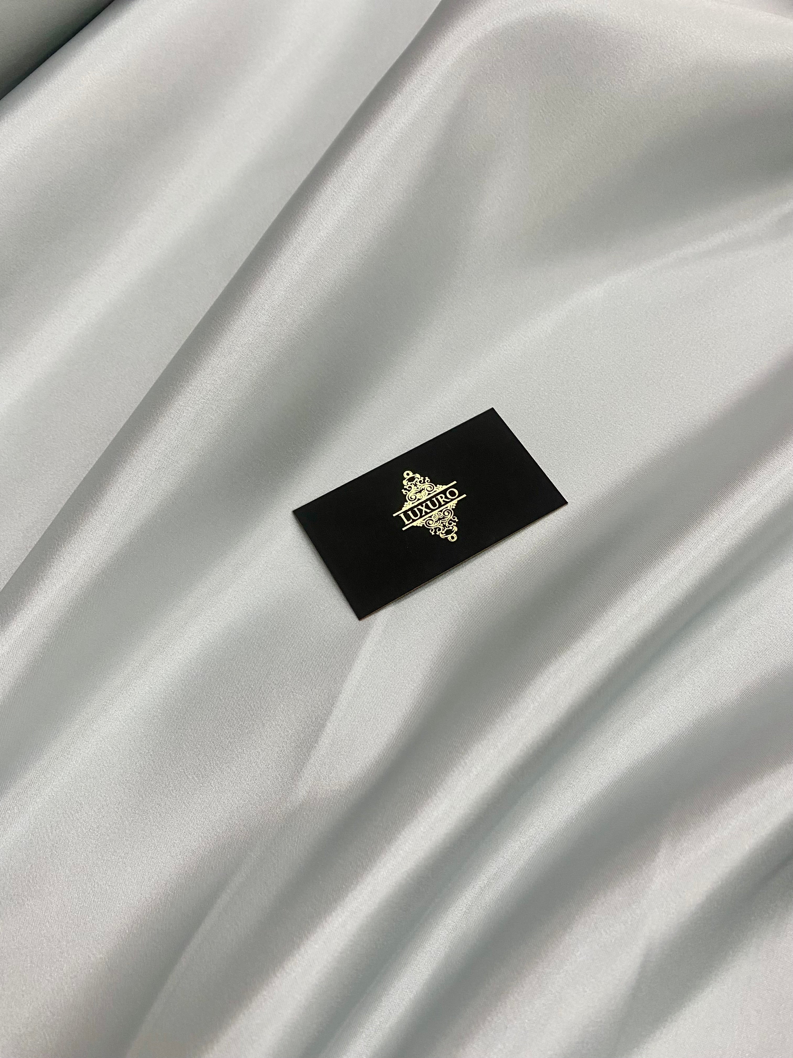 Premium Fixed Taffeta Silver Pearl