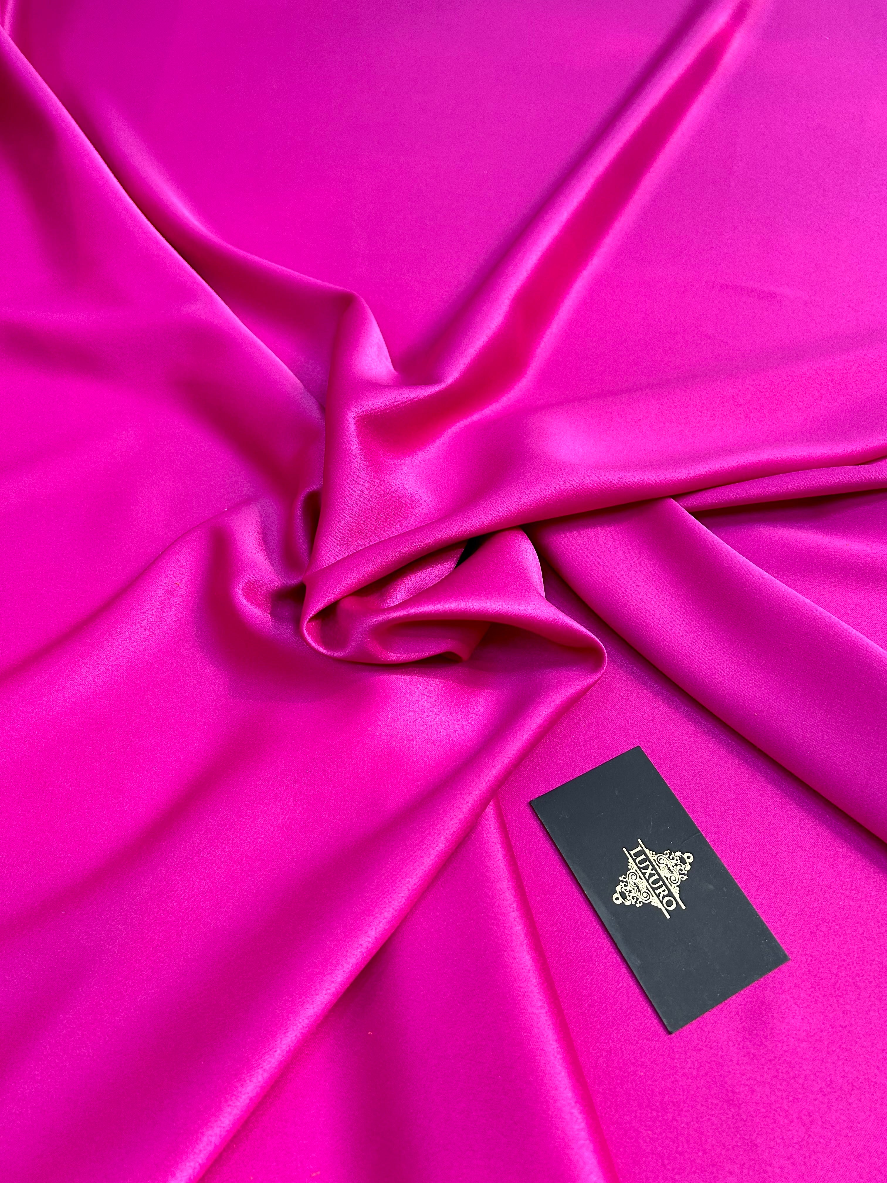Premium Elastic Taffeta Pearl Fuchsia