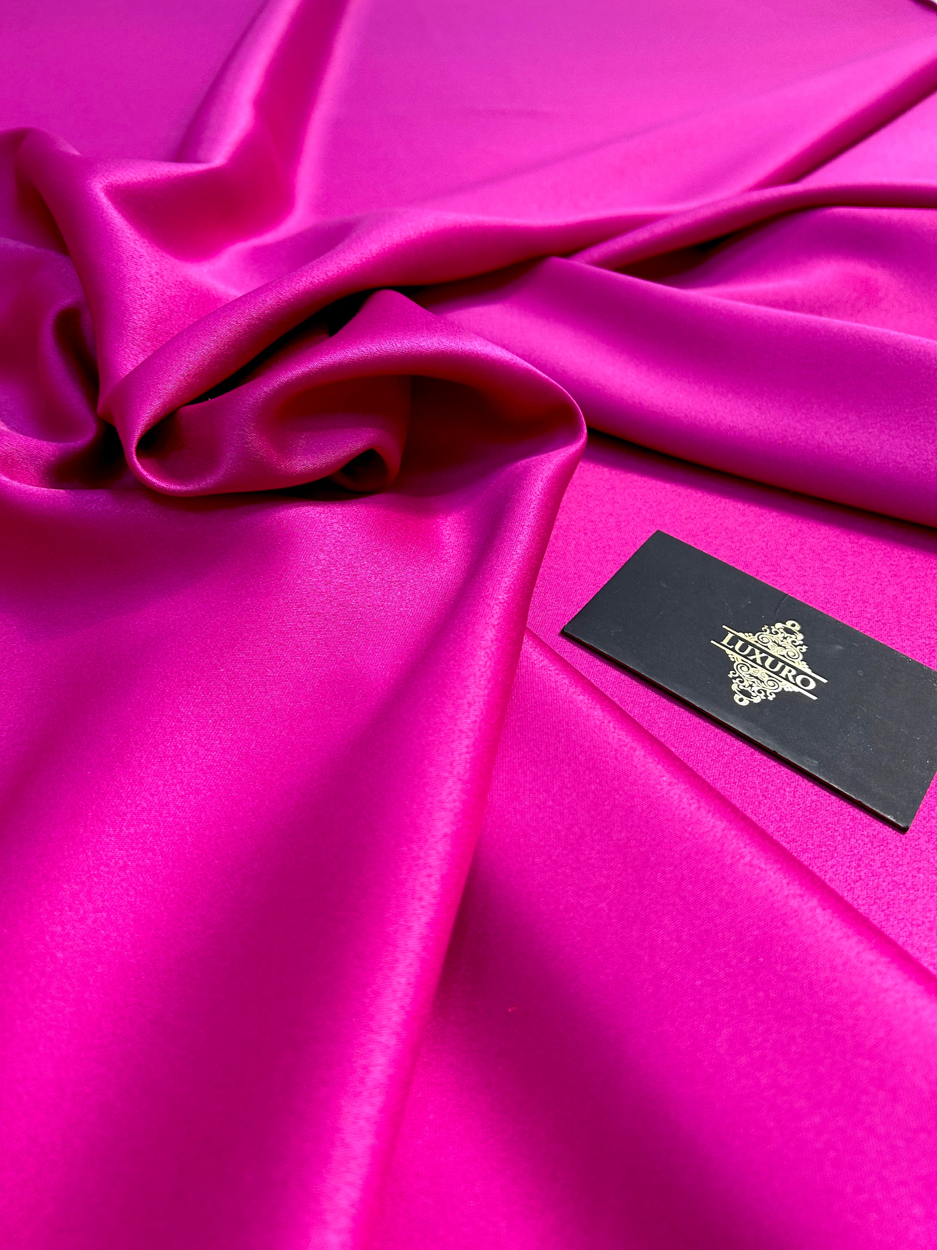 Tafta Elastica Premium Sidefata Fucsia