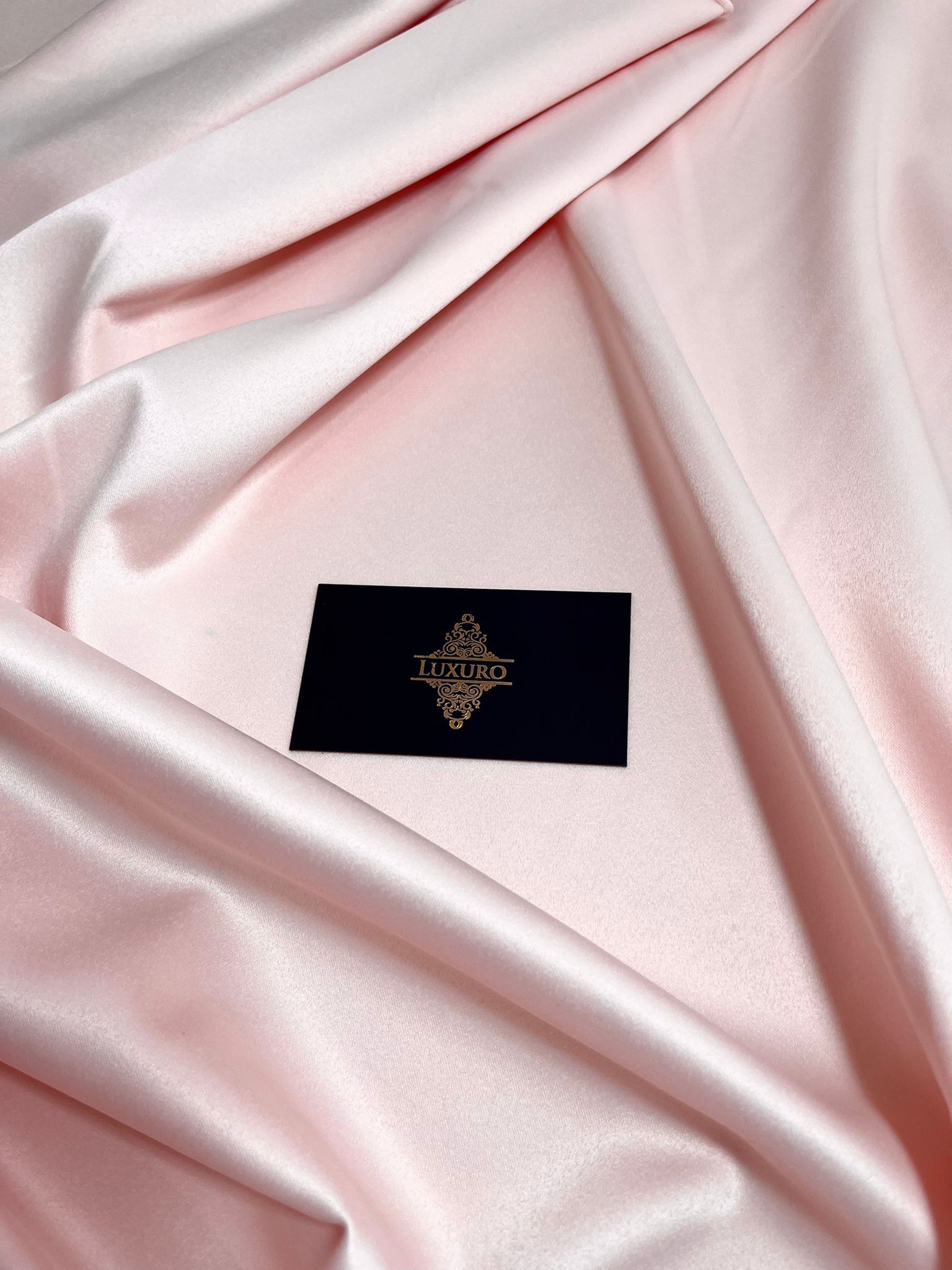 Premium Elastic Taffeta Pearl Light Salmon Pink