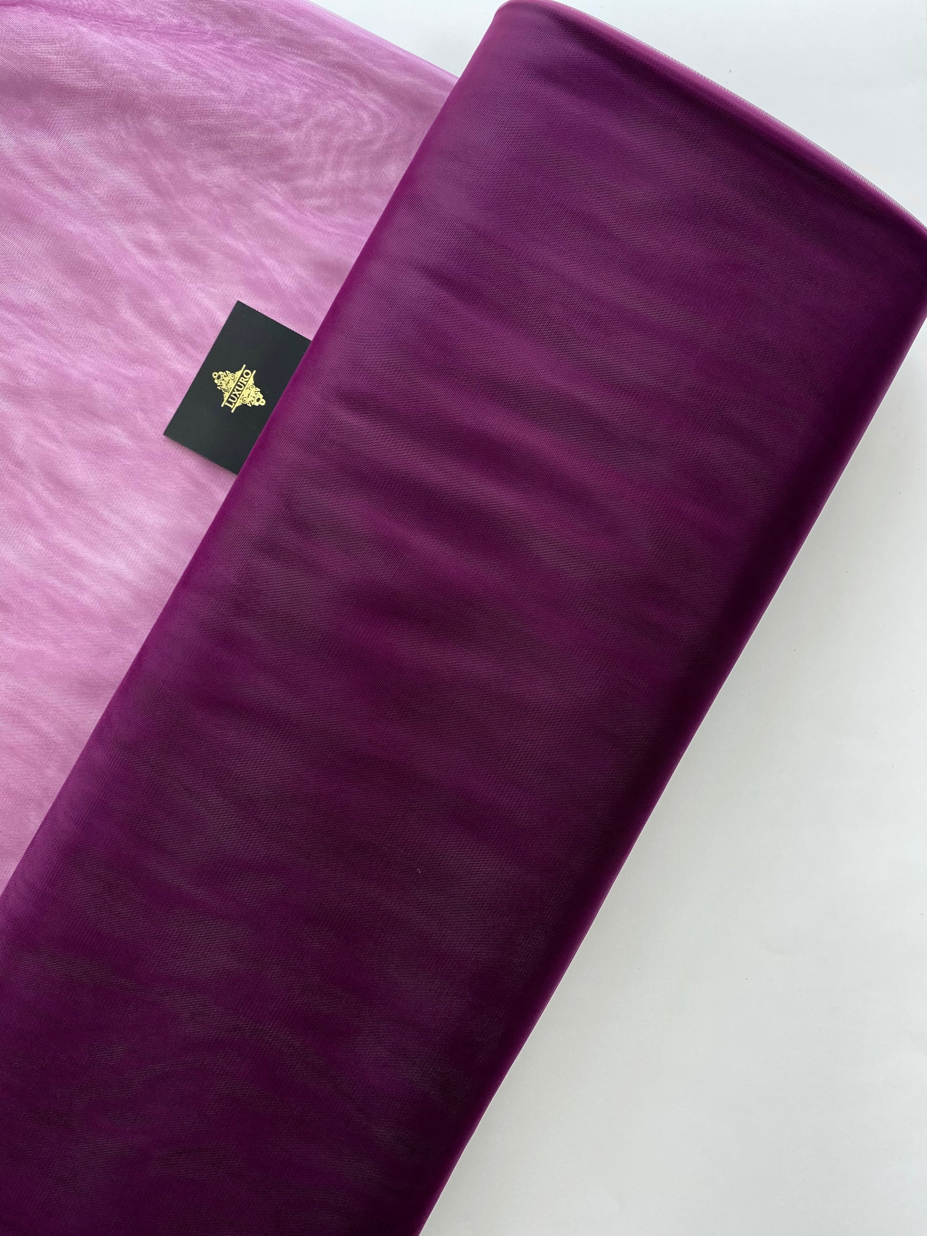 Tulle Classic Dark Purple - 3 m Width