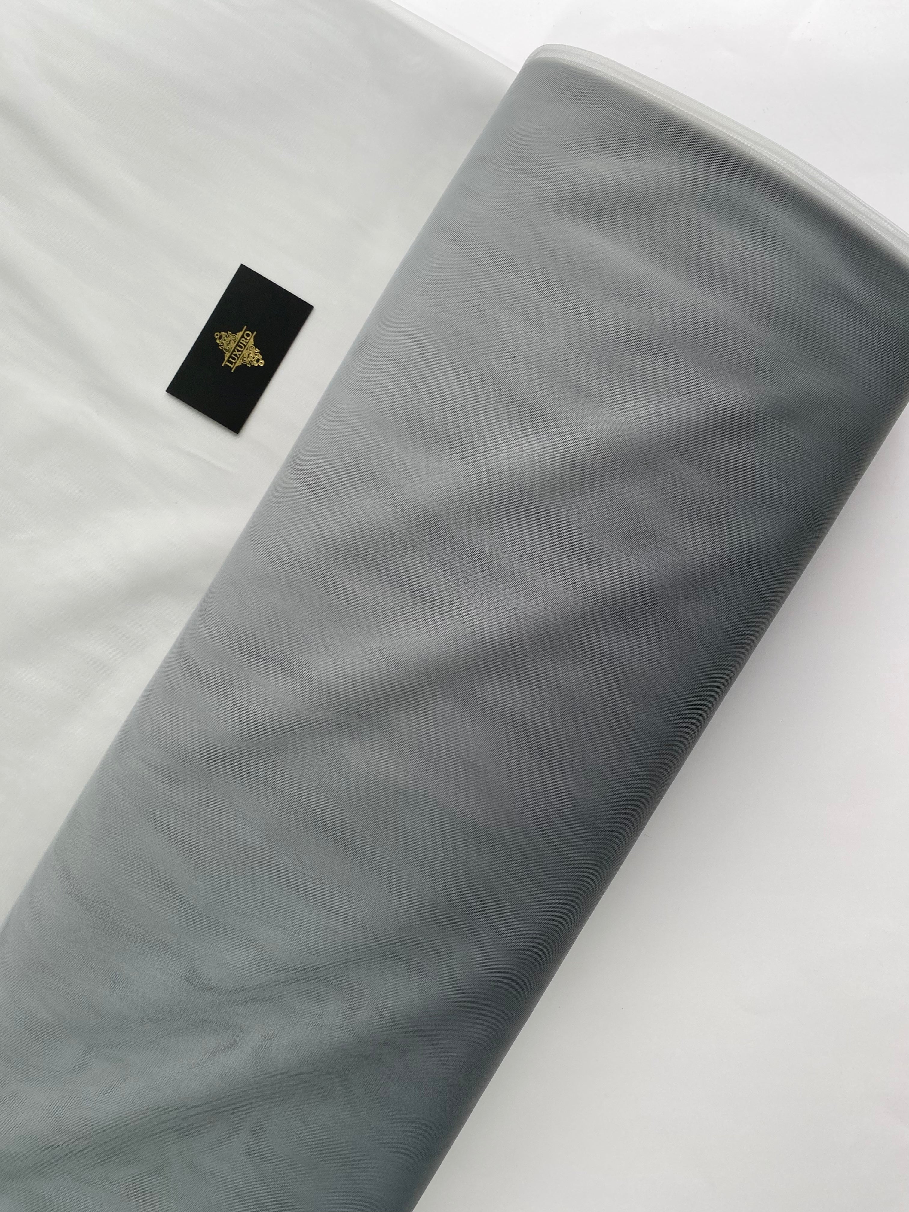 Tulle Clasic Gri - 3 m Latime