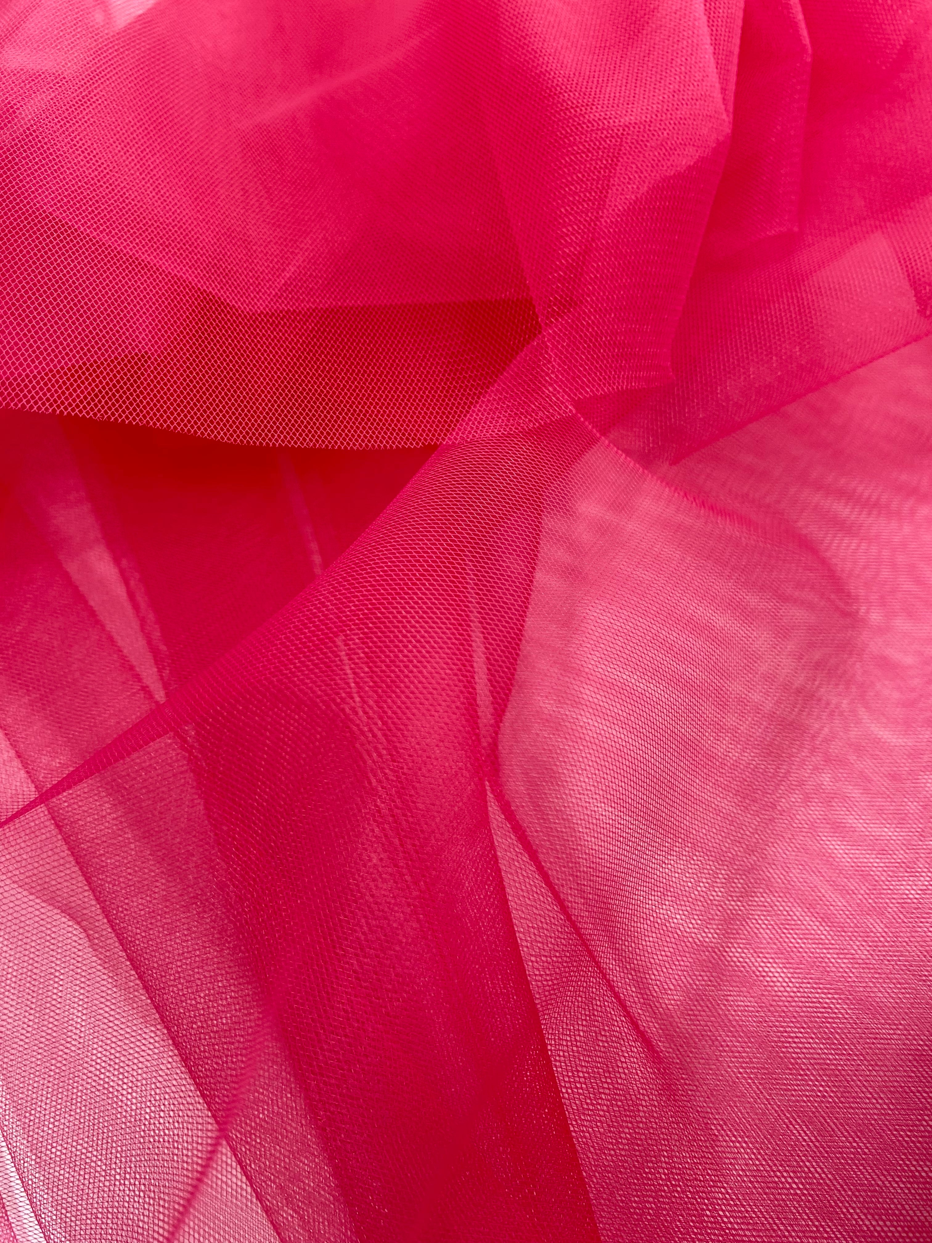 Tulle Classic Light Fuchsia - 3 m Width