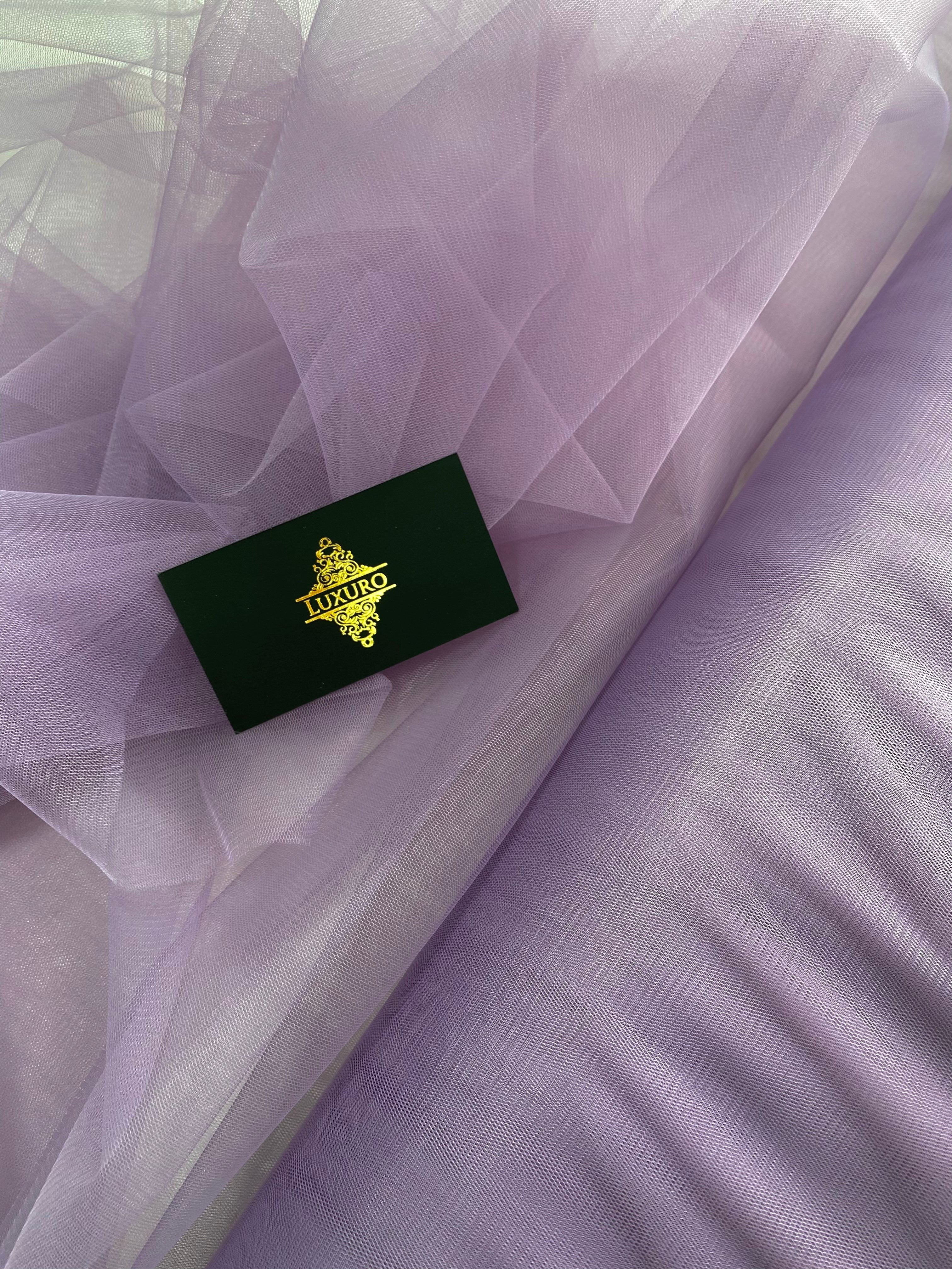 Tulle Classic Dark Powder - 3 m Width