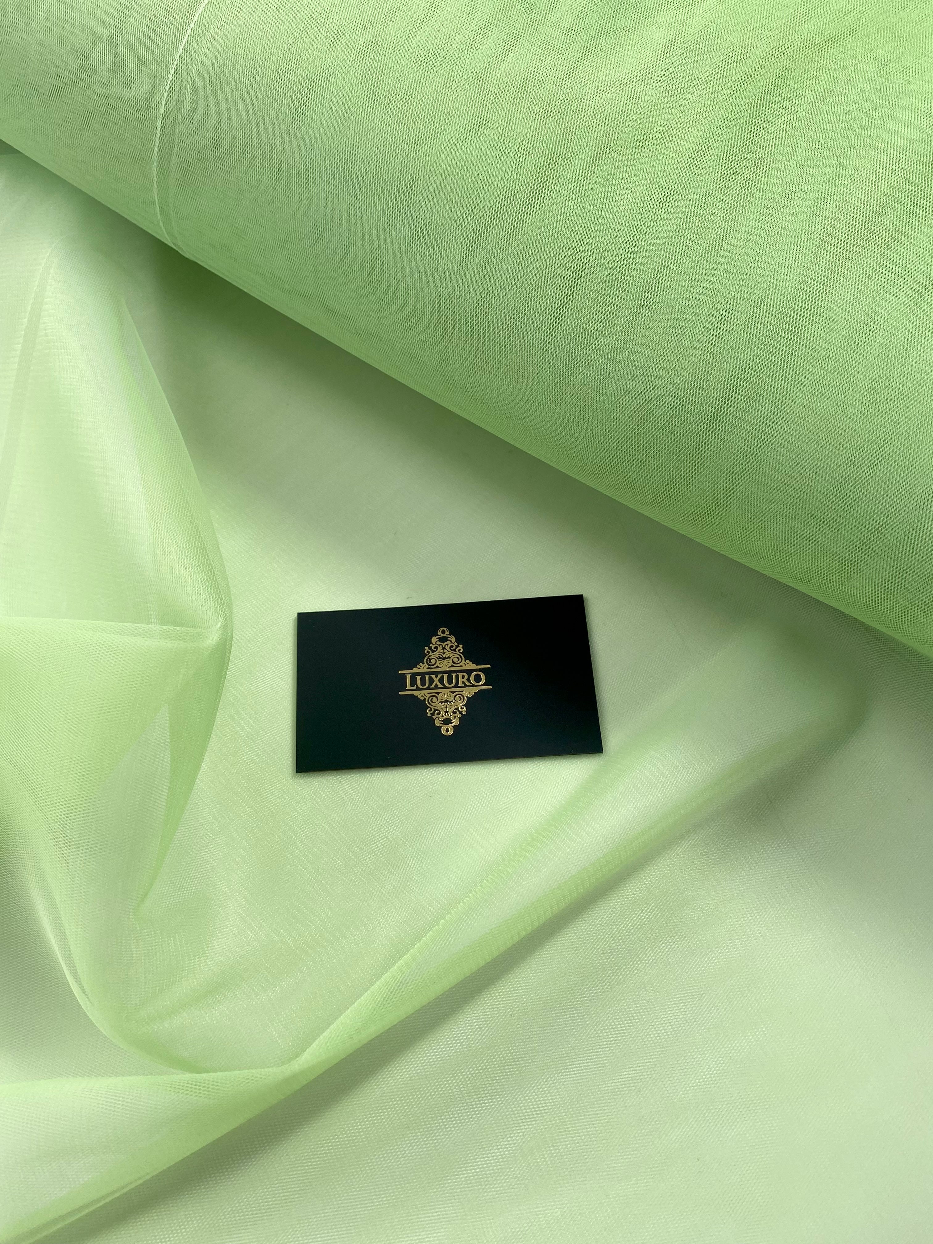 Tulle Classic Light Pistachio - 3 m Width