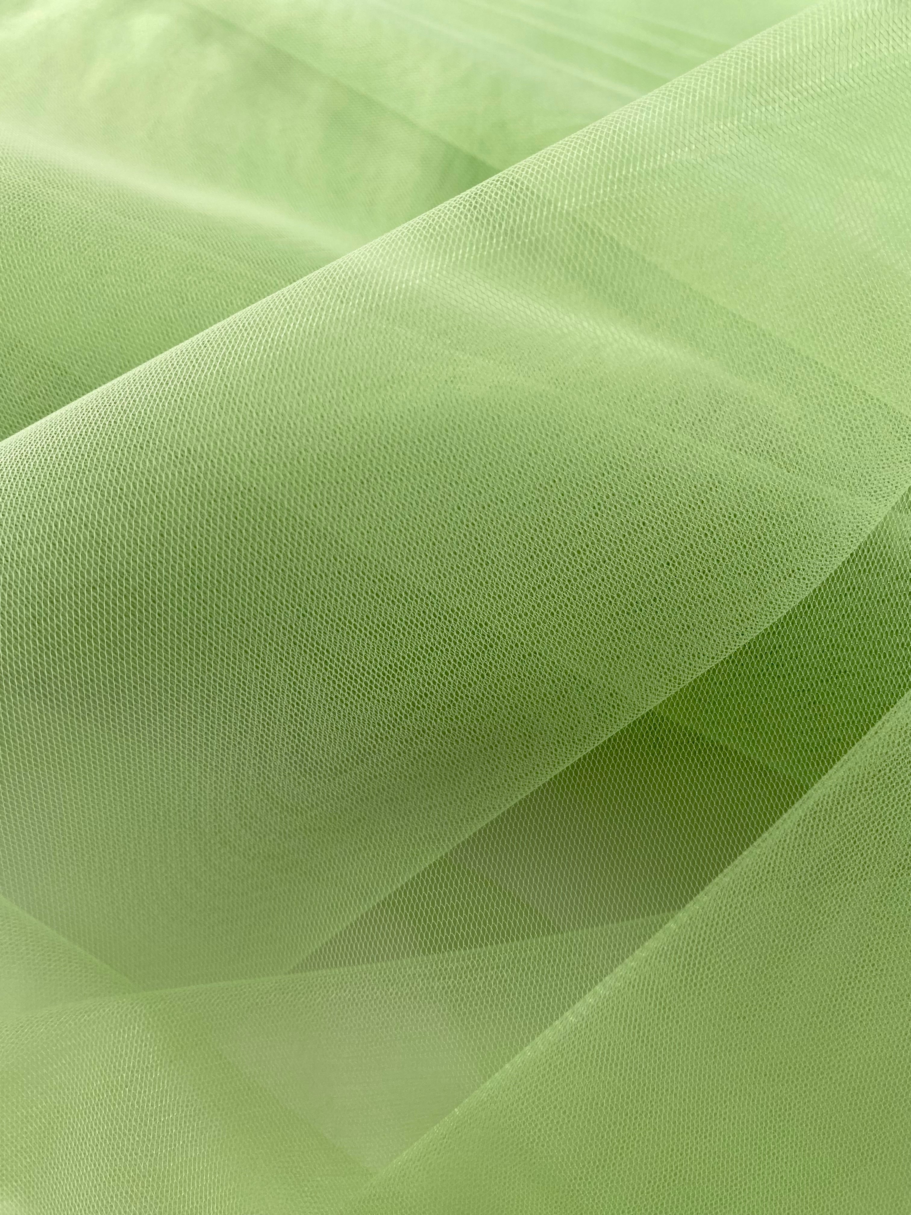 Tulle Classic Light Pistachio - 3 m Width
