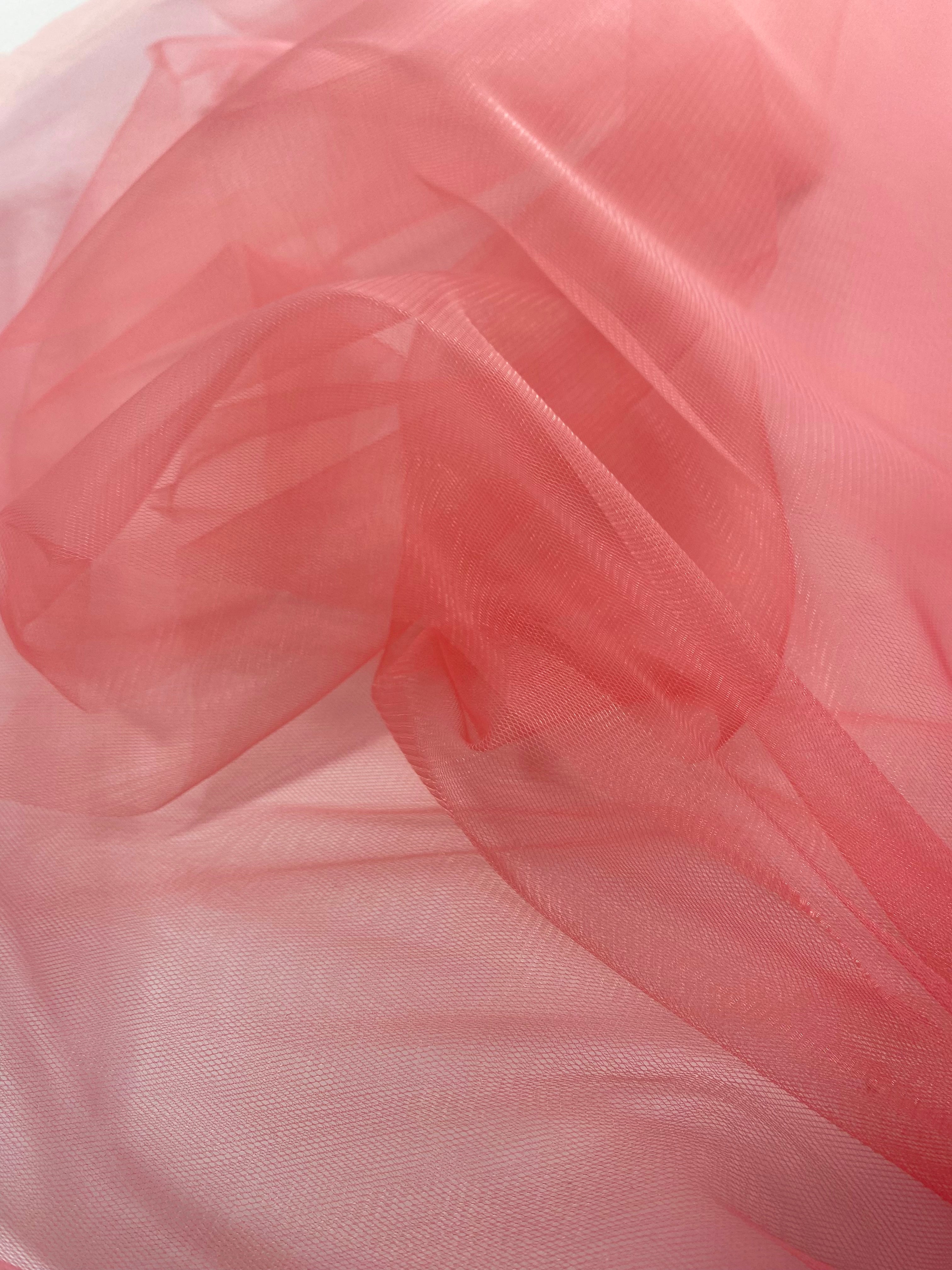 Tulle Classic Dark Salmon - 3 m Width