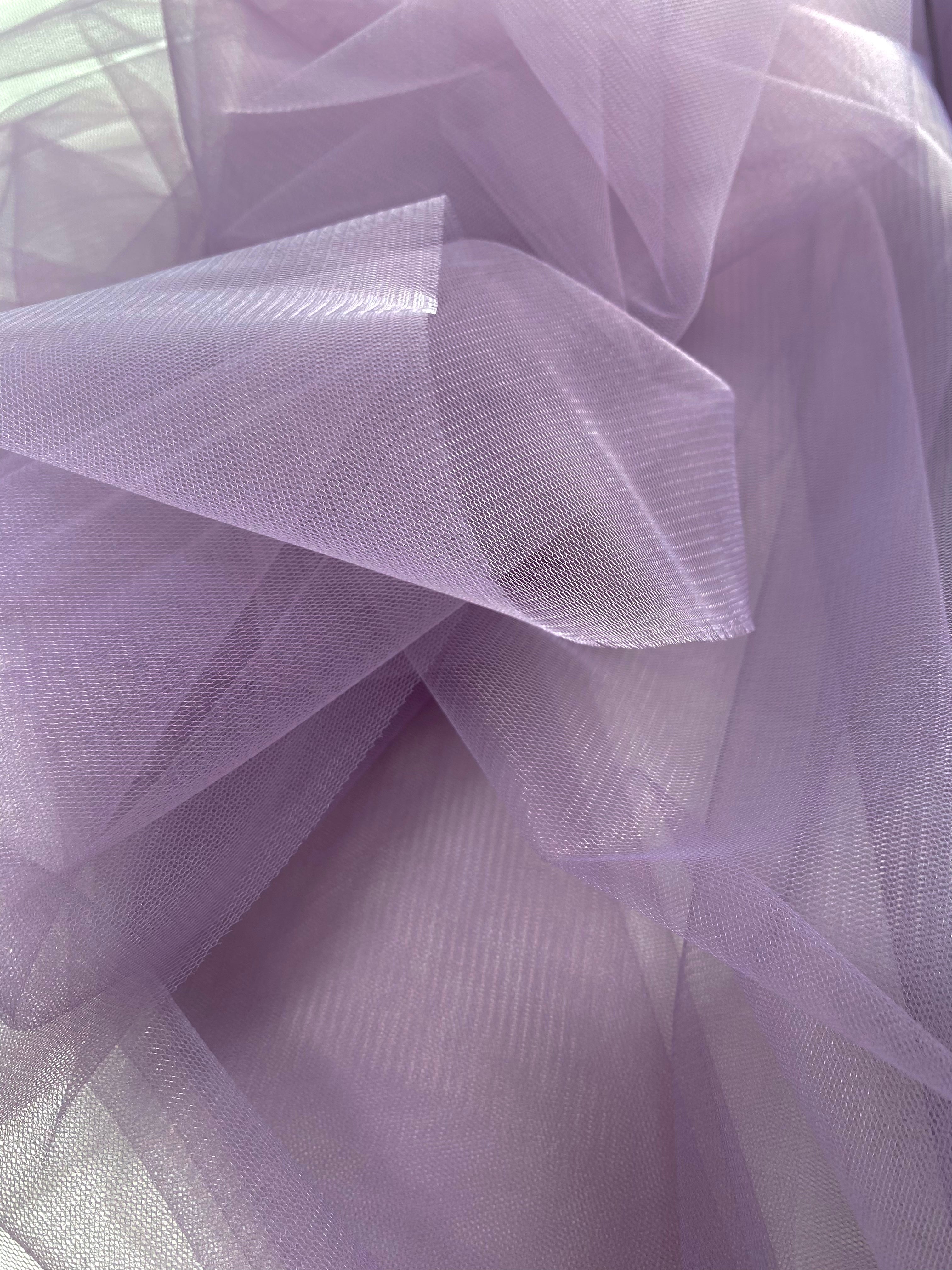 Tulle Classic Dark Powder - 3 m Width