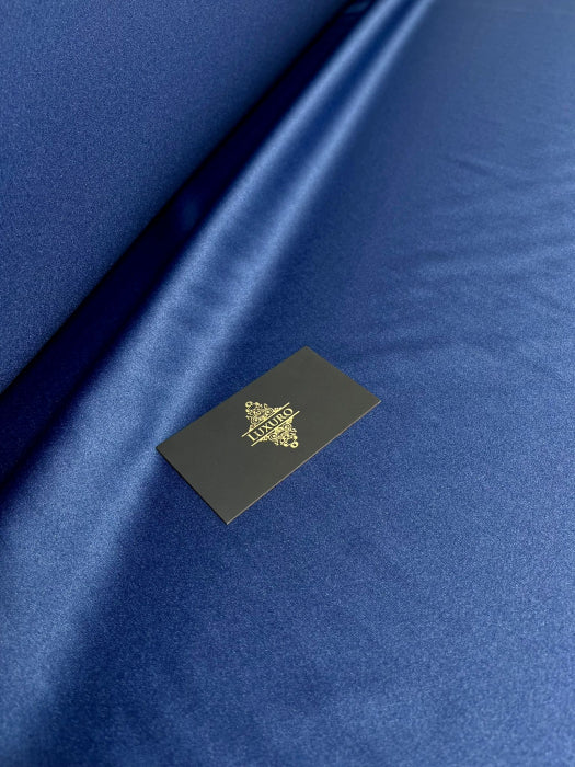 Tafta Elastica Premium Sidefata Bleumarin
