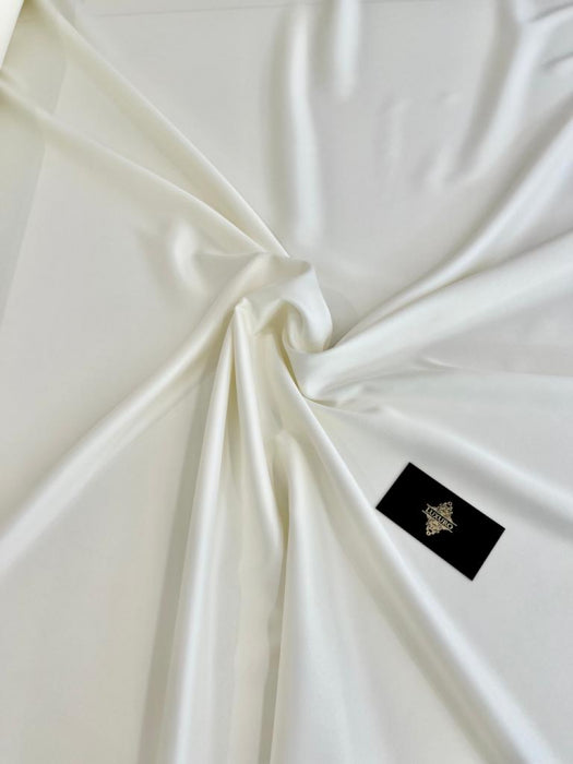 Premium Elastic Taffeta Pearl Light Cream 