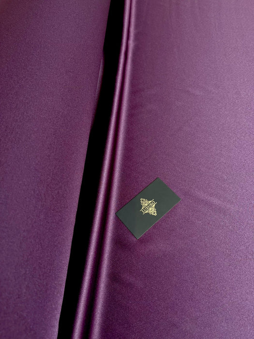 Premium Elastic Taffeta Pearl Dark Purple