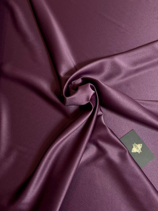 Premium Elastic Taffeta Pearl Dark Purple