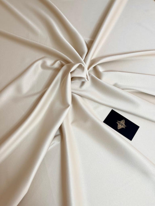 Premium Elastic Taffeta Pearl Nude Light