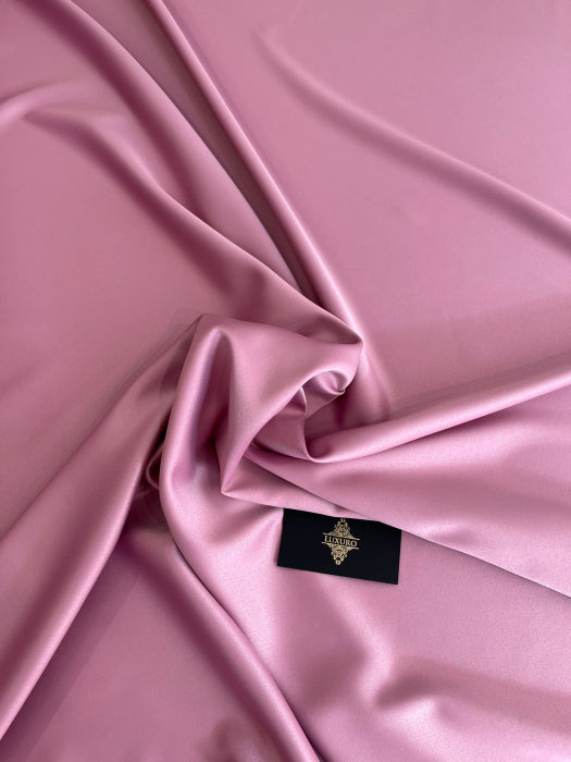 Premium Elastic Taffeta Pearl Dark Pink